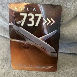 Delta Pilot Trading Card Collectible Boeing 757-900ER Delta Airlines 2022 #53